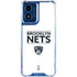 NBA Brooklyn Nets Standard - White Moto G 5G (2024) Clear Case